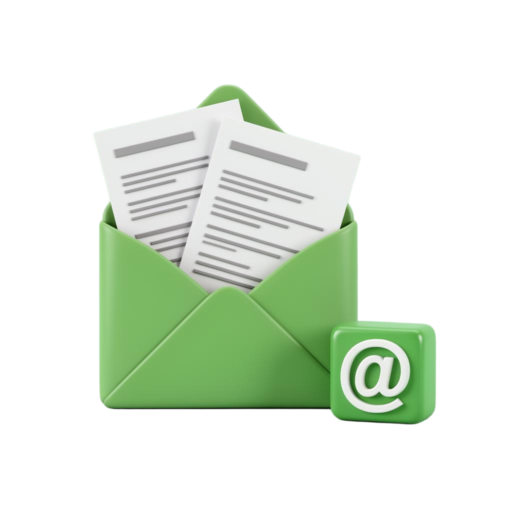 Envelope with letters